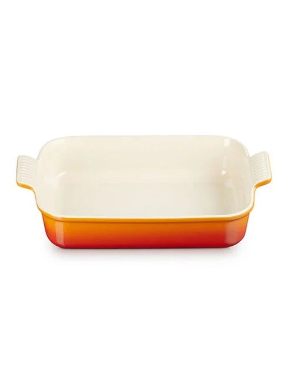 Le Creuset Heritage 26cm Color Flame Rectangular Casserole Dish NWT